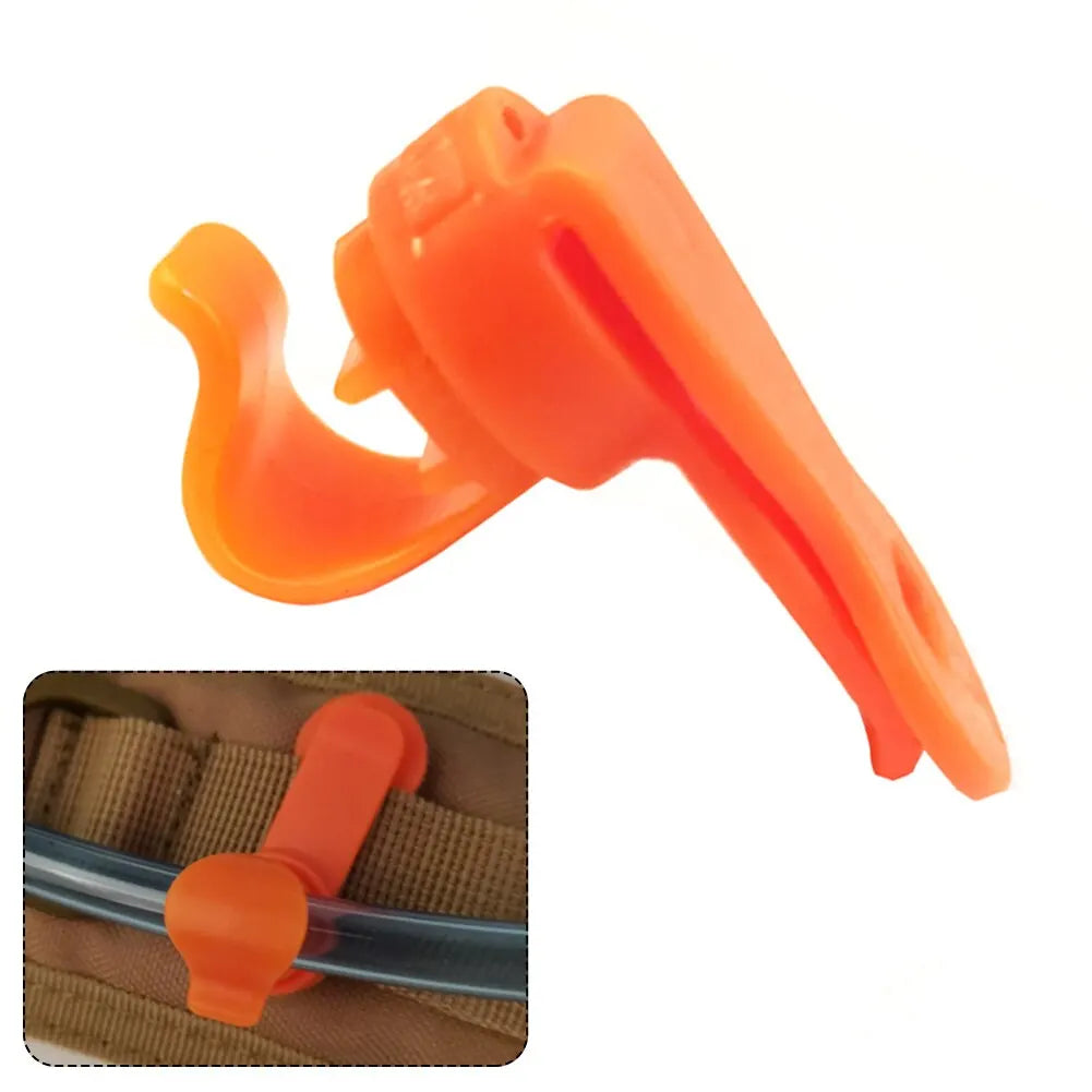 Removable Drinking Tube Clip Hydration Pack Clamp Universal Magnetic Clip Water Bladder Hose Clips Holder for Water Pack Bag