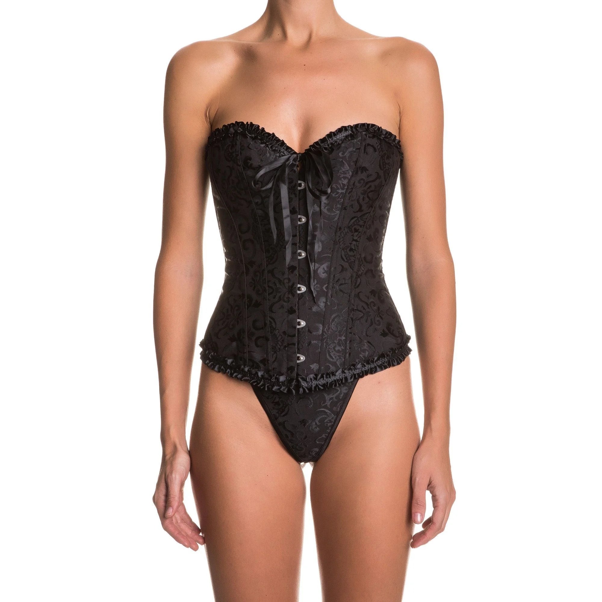 L-corset athena black