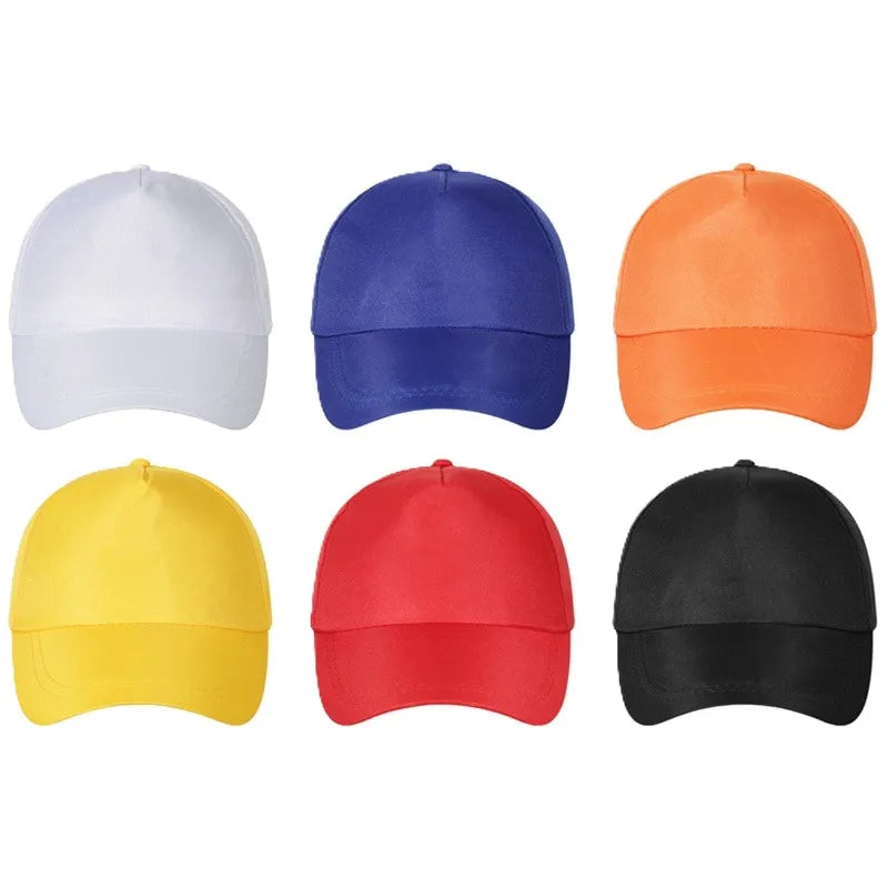 China Bangladesh Factory Price OEM Customized Logo Embroidery Advertising Volunteer Baseball Cap Polyester Cotton Breathable Cap