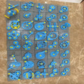 40-Piece 3D Printed PETG Gear Models (80x80mm) for Science Teaching & Educational Use-YASIN Brand MegaBDM
