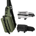 Factory Hot Selling TPU Fishing Rod Fly LureTackle Bag Waterproof Fishing Fanny Pack with Adjustable Strap Fishing Rod Holder