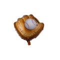 Hstyle 18PCS Brand New Baseball Foil Mylar Toy Soccer Balloons Glove Jumbo Bat Balloons for Birthday Sports Theme Party