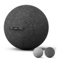 Exercise Ball Chair Office 400lbs Capacity Anti Burst Yoga Ball Self Standing Sitting Hidden Seam Cover Handle Pump FDFIT FD-115