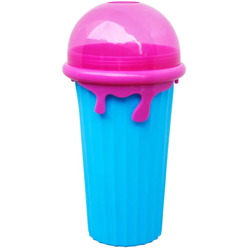 Silicone Factory Direct Selling 2025 New Large Capacity 500ml Slushycup Slush Cup Maker Silicone Slushee Maker Cup Slush Cup