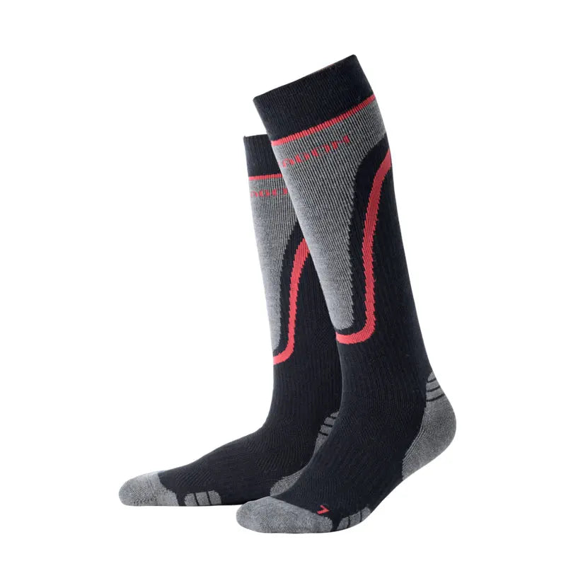 Wholesale Crew Pattern Digital Printing Autumn Men's and Women's Ski Sports Socks Customization