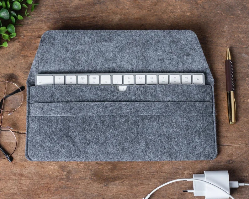 Dust Proof Felt Keyboard Storage Bag Felt Keyboard Case Felt Sleeve for Keyboard