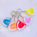 Creative Funny Dentures Key Chain Dentist Keychain for Dentist Decors Promotional Gifts Simulation FALSE Tooth Resin Key Chains