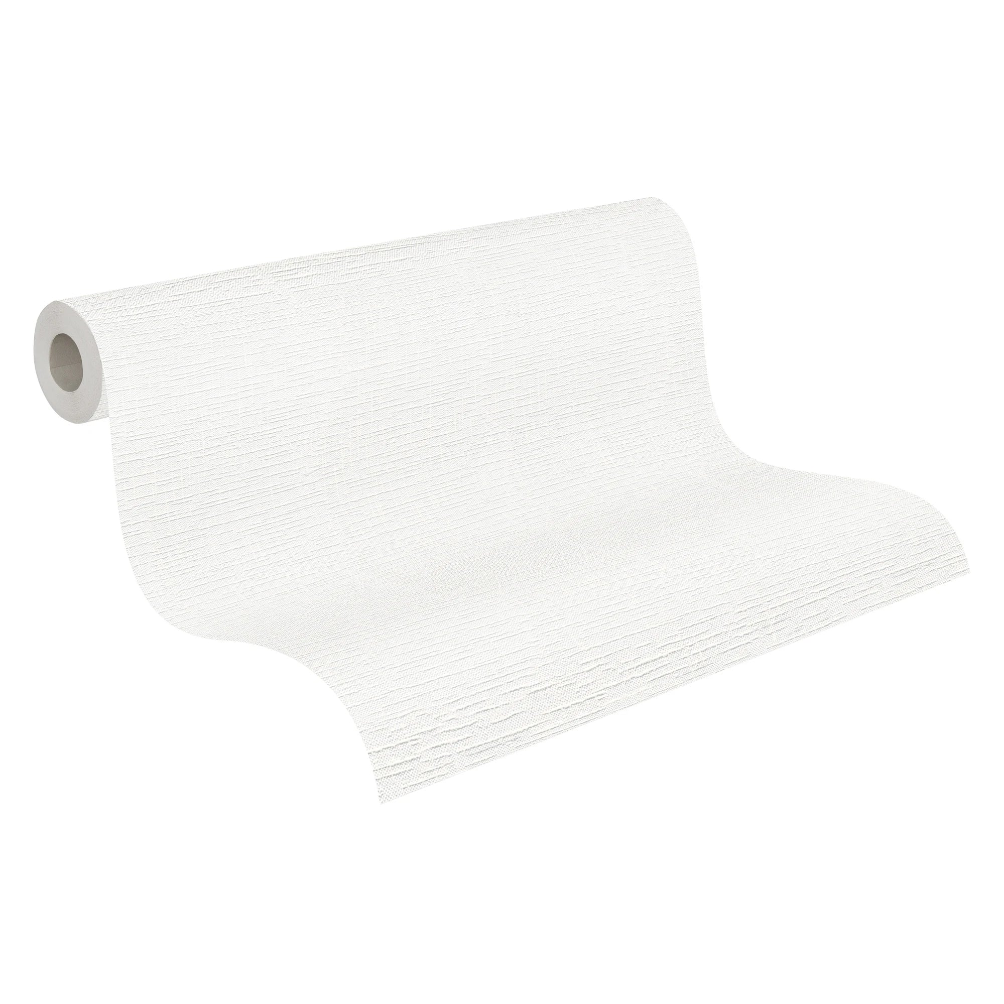 Germany Made Modern Coatable Kitchen Hotel Use Wallpaper Rolls Paintable White Non Woven Vinyl Highly Wash-Resistant 2500 X