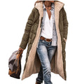 In-Stock 2025 EU/US Trade Solid Hooded Cotton Coat - Long Sleeve Reversible Slim 8 Colors 5 Sizes Thick (2)