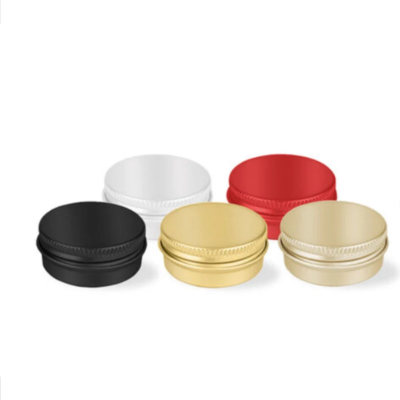 30g 50g 60g 80g 100g 1oz 2oz 5oz Empty Aluminum Tin for Lip Balm Candle Aluminum Jar