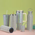 Stainless Steel Vacuum Flask Gift Set Luxury Diamond 500ml Vacuum Flask Gift Sets for Women