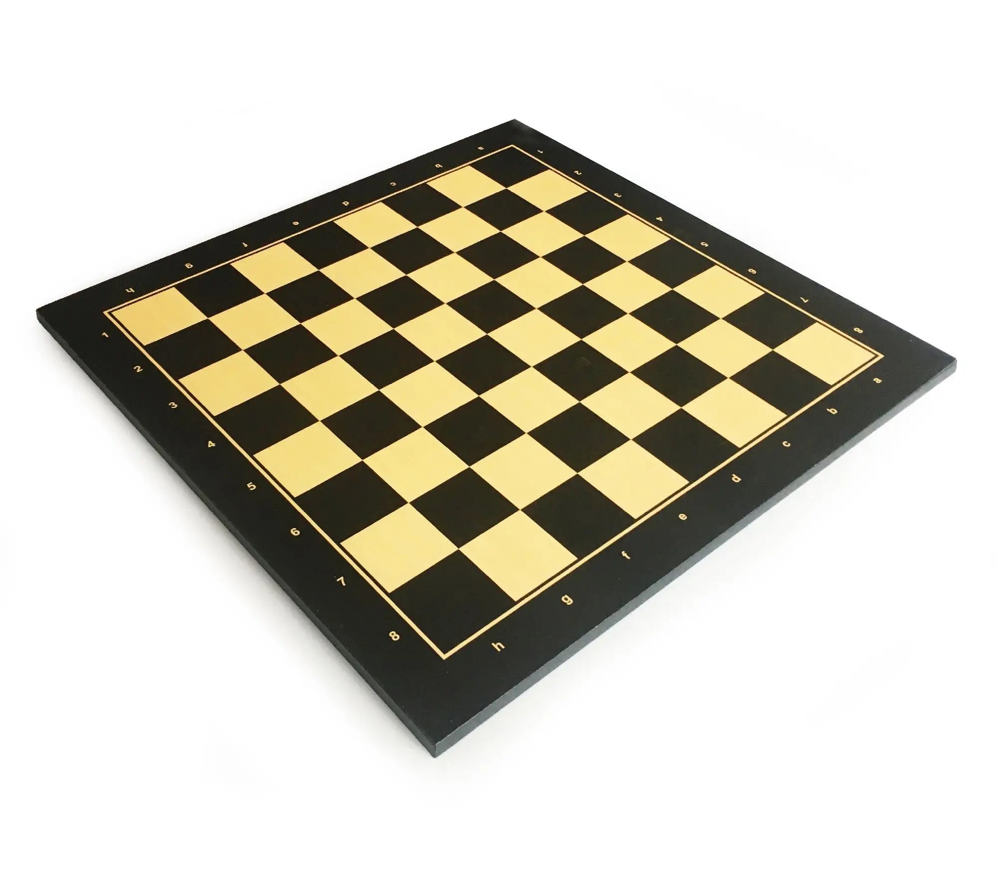 Star Polyester Coated Chess Board Black 54x54 Cm (21.2"x21.2") Black