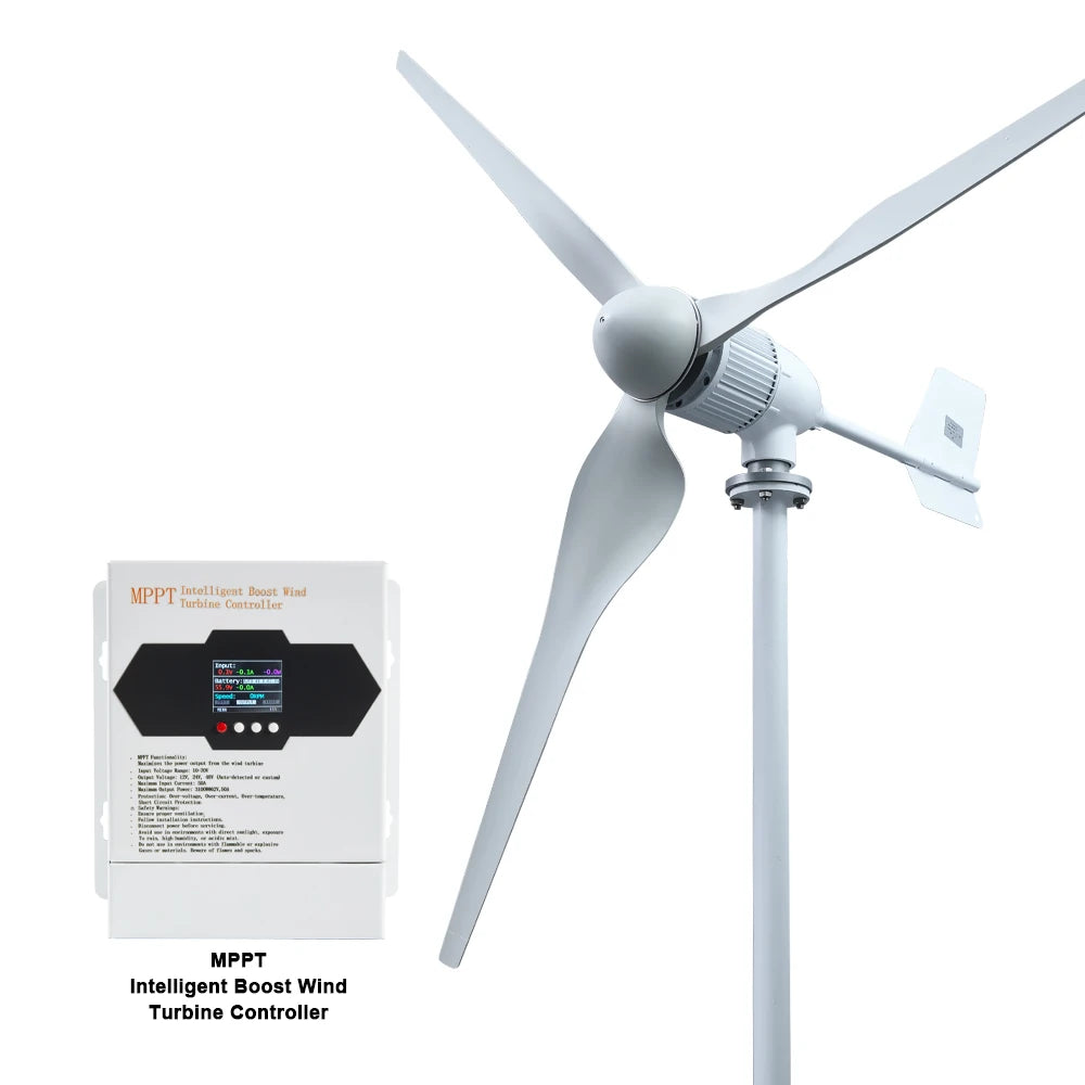 Hybrid 6000W Wind Solar Controller PWM Solar Panel Charge Controller 12V 48V MPPT Dump Load for Wind Turbines Solar Generators MegaBDM