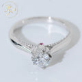 IGI Certified VVS Lab Grown Yellow Diamond Engagement Ring Unique Custom Design 925 Silver Gold Popular Unique Engagement Rings