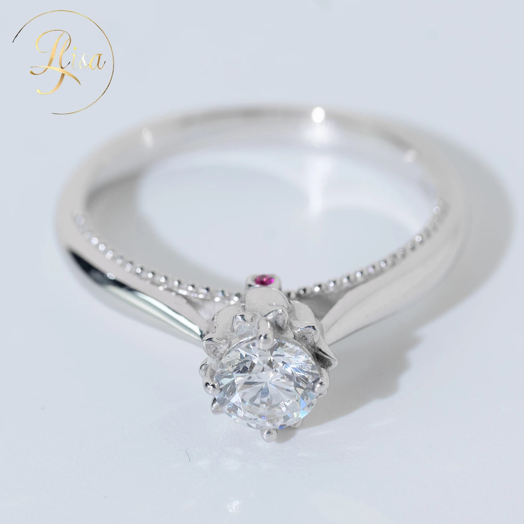 IGI Certified VVS Lab Grown Yellow Diamond Engagement Ring Unique Custom Design 925 Silver Gold Popular Unique Engagement Rings