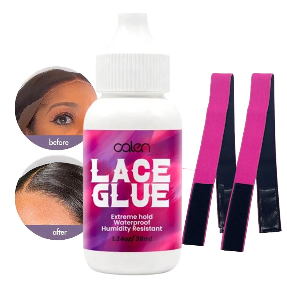 30 Days Extreme Hold Private Label Natural Invisible Waterproof Lace Glue Strong Keep Transparent Lace Glue