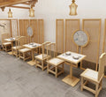 Modern Designs Cheap Restaurant Table and Chairs Used Booths Seat Fast Food Restaurant Furniture