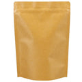 Ready to Ship Small min Order Quantity Stand up Zipper Zip Lock Kraft Paper Bag