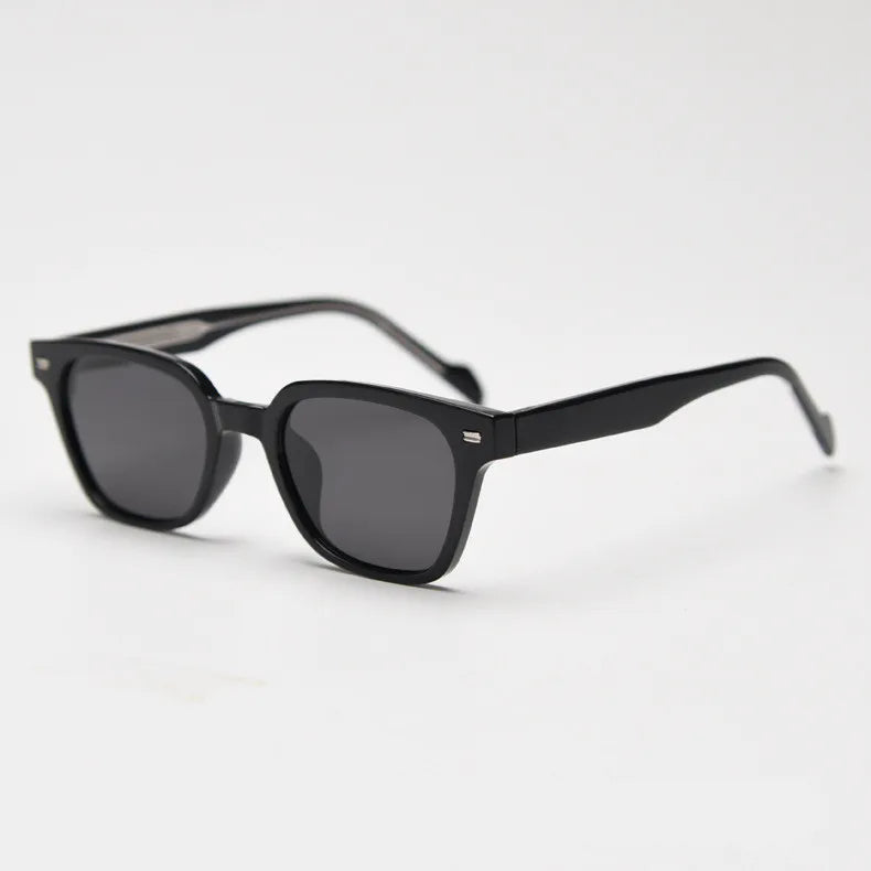 2025 Custom Logo Fashion Retro Men Women Small Frame Driving Sun Glasses UV400 TR90 Polarized Square Sunglasses Men Women