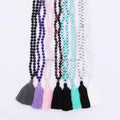 100% Handmade Classic Quartz Beads Meditation Breathing Beaded Bracelet Necklace Jewelry MegaBDM