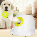 Automatic Plastic Tennis Ball Launcher Machine for Dogs Outdoor Training with Three Balls