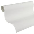 Made in Germany - Coatable Wallpaper rolls Plain Colour Paintable White Non Woven Vinyl Wallpaper for painting - 1005 x 053 m