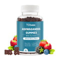 Sugar-Free Organic TCbesk Ashwagandha Gummies Natural Ashwagandha Extract Herbal Supplements