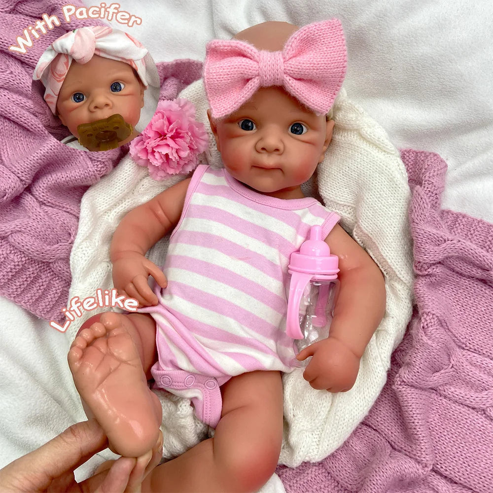 Luxury Reborn Collectible Dolls for Girls 20inch Open Mouth Bettie High Detail Custom Premium Gift for Special Occasions