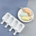 Pastry and Popsicle Mold with Ice Cream Stick Easy to Use and Clean