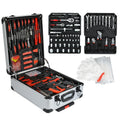 499 Pcs Auto Repair Tool Set Socket Wrenches with Strong Aluminum Case for Mechanic Work