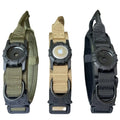 Thick & Wide Training Dog Collars With Hard PC AirTag Holder With Handle for Medium Large Dogs