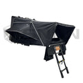 SNDN 4wd Hard Shell Side Open Rooftop Tent 2 Person Side Folding Car Rooftop Tent Hardtop Rooftop Tent with 2.3m Ladder