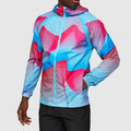 Outdoor Waterproof Windbreaker Men Hooded Running Jacket Zip up Custom Sports Lightweight Coats for Men