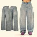 Custom Rhinestone Jeans for Women Streetwear Fashionable Jeans Pants