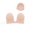 Invisible Bra Strapless Adhesive Push up Deep U-shaped Plunge Sticky Bra Sexy