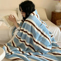 Wholesale Factory Direct Supply High Quality Luxury Extra Super Soft Double Winter Sofa Blankets