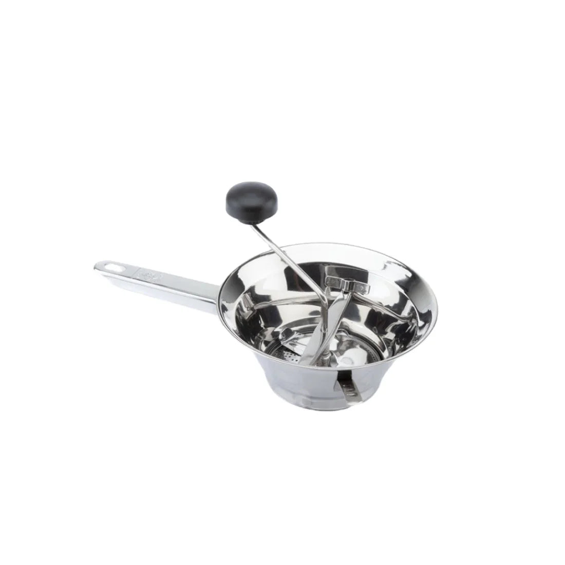 Manual 20cm 3-Disc Rotating Tool Mirror Polished 304 Food-Grade Stainless Steel Eco-Friendly Tomatto Brand Fruit Vegetable Mill