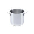 2025 Premium Eco-Friendly 22 cm Stainless Steel AISI 430 18/C Induction Cookware Pot Polished Classic Kitchen Inox Side-Handles