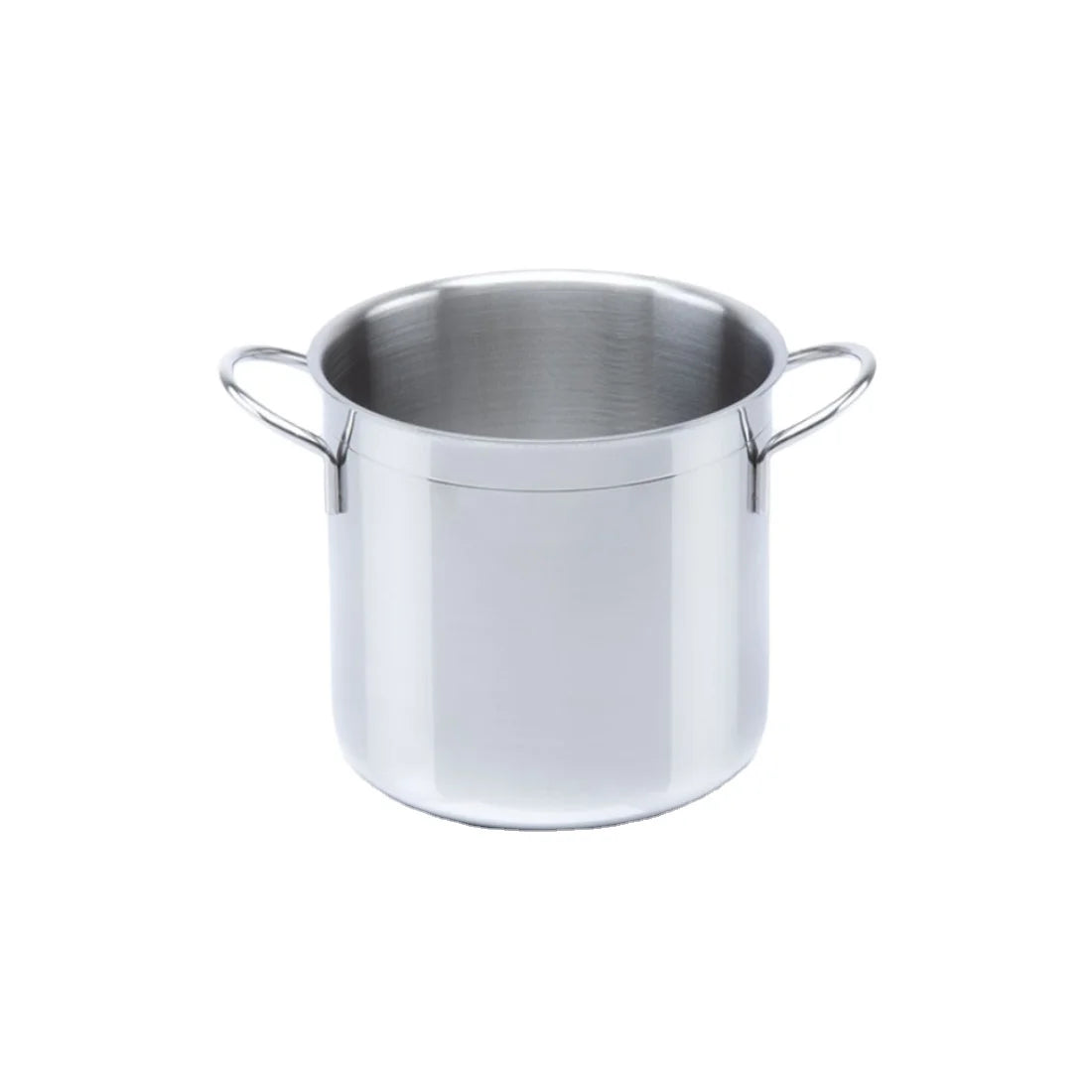 2025 Premium Eco-Friendly 22 cm Stainless Steel AISI 430 18/C Induction Cookware Pot Polished Classic Kitchen Inox Side-Handles