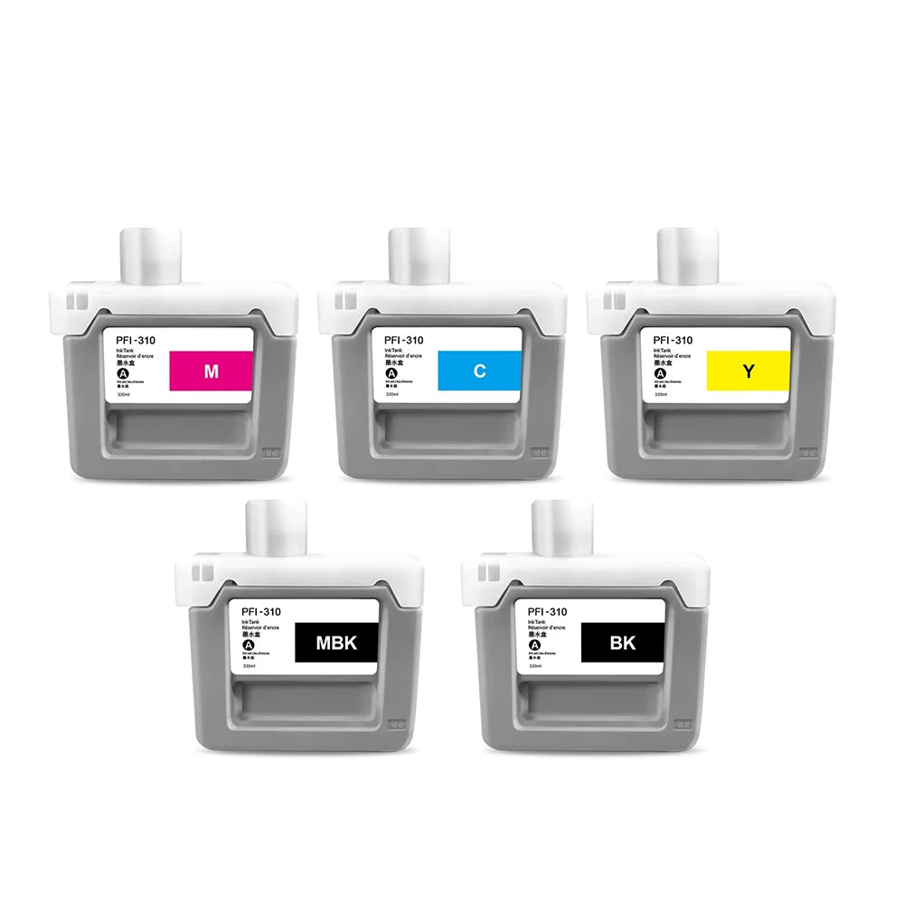 Tatrix PFI-310 Premium Pigment Ink Cartridge Compatible for Canon ImagePROGRAF TX-2000/TX-3000/TX-4000