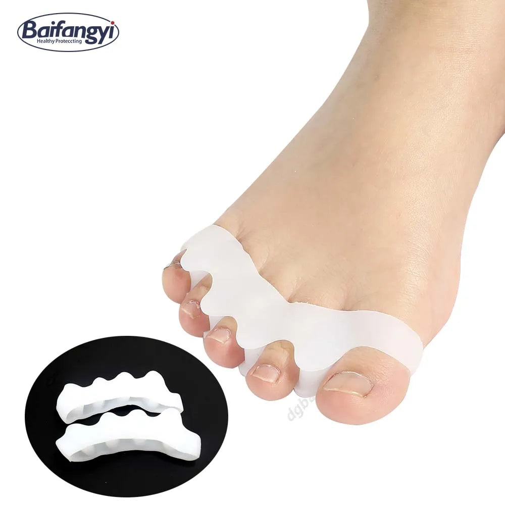 Feet Care Bunion Spacers Toe Spreaders Silicone Toe Separators