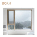 2026 New Modern Double Glazing Thermal Insulation Soundproof Custom Aluminum Frame Casement Swing Windows With Mosquito Screens