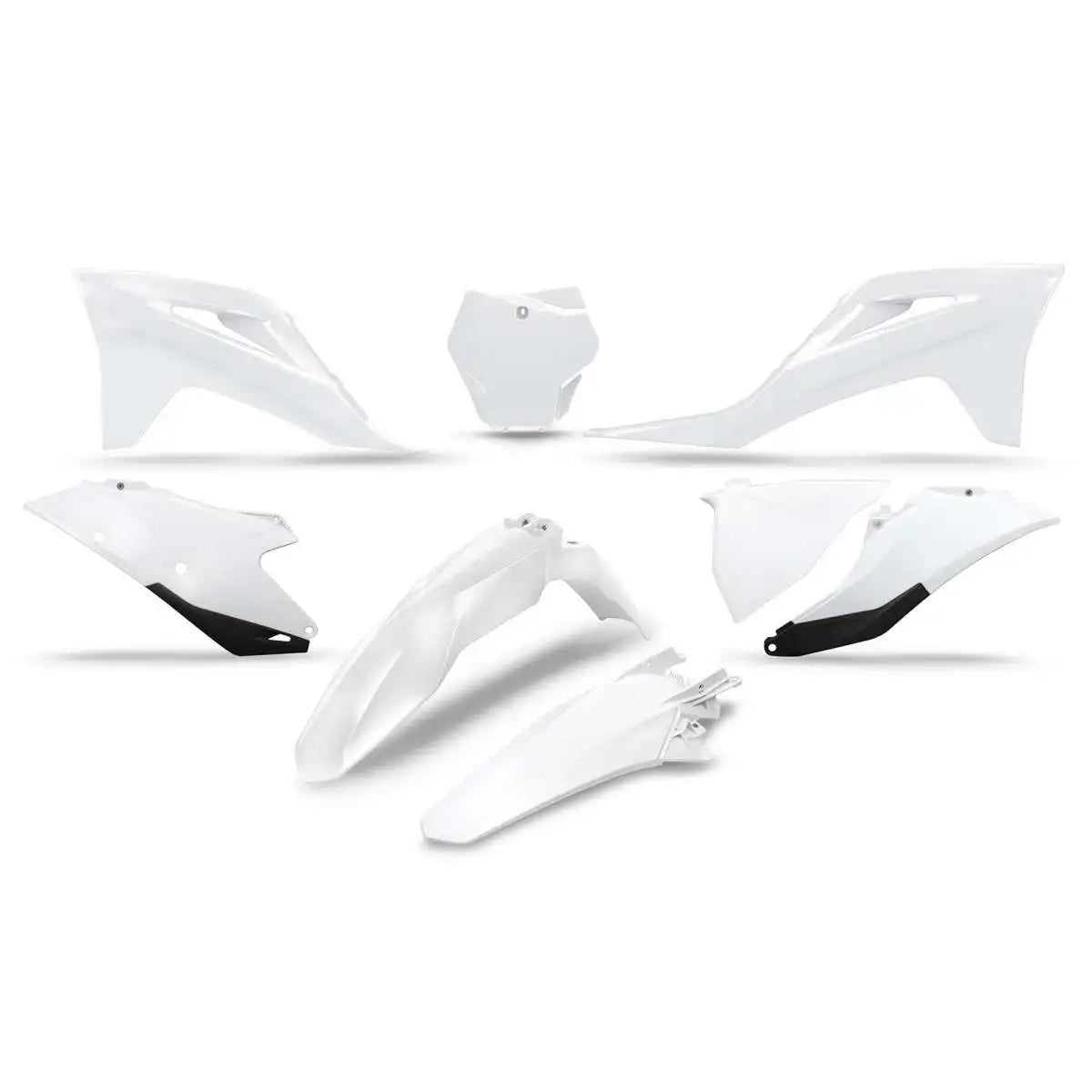 White 041 Plastic Kit for Gas Gas MC 250 2022-2023 Soccer Wear