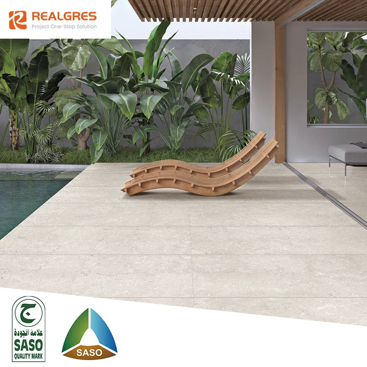 60x60 60x120cm Garden Porcelain Pavers Swimming Pool Outdoor Floor Tiles 2cm