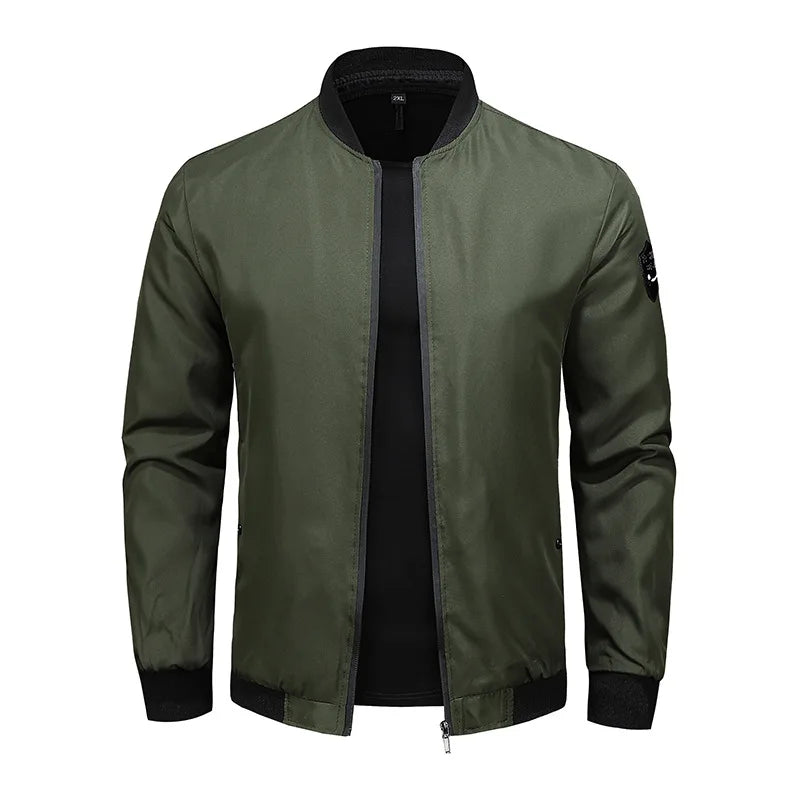 OEM Custom logo Embroidery Printed Design Men's Jacket Separated Shirt with Light Luxury Casual Top Middle-aged and Young Jacket