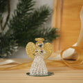 Free Shipping Glitter Christmas Ornament Custom Glass Printed Logo 100 Dollar Bill with Low Price 300mm Diameter