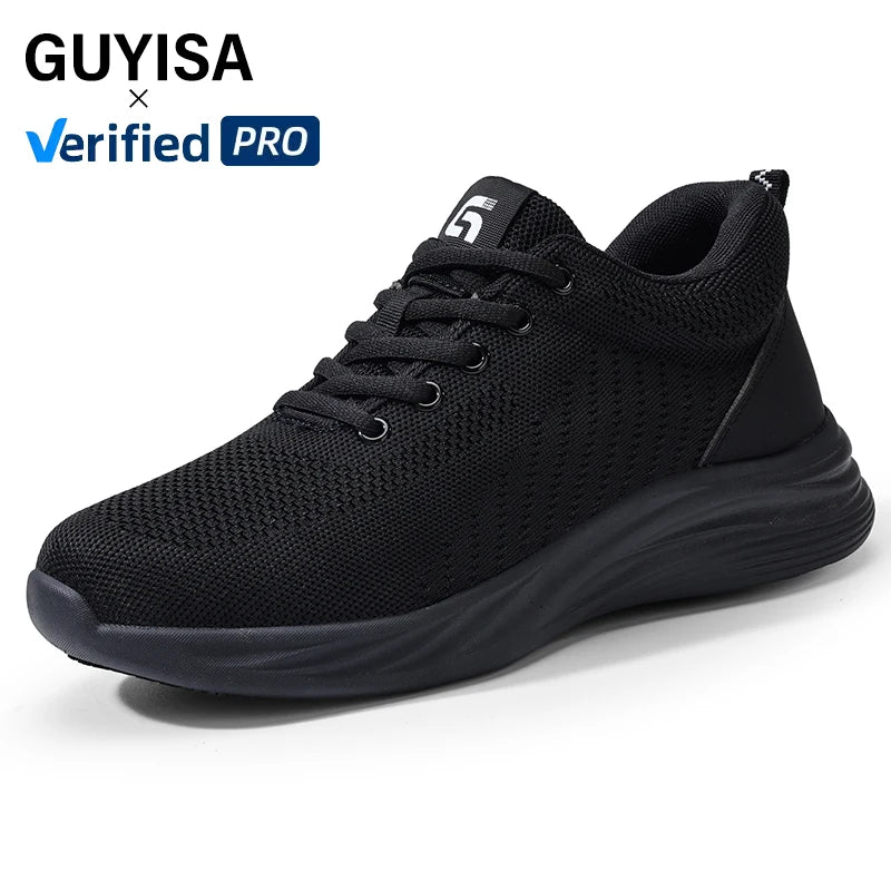 GUYISA New Style Anti-static and Anti-slip Safety Shoes Fly Woven Fabric Upper Foot Protection Safety Shoes MegaBDM
