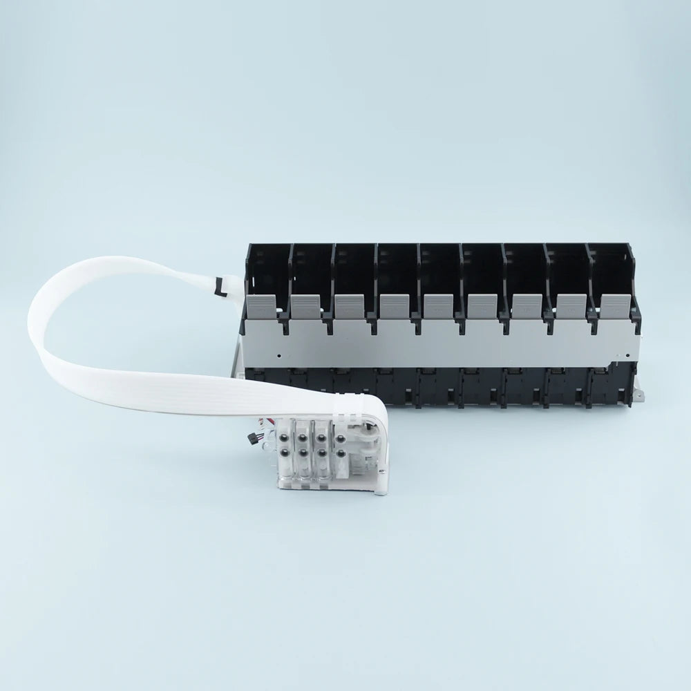 100% Original New Ink Cartridge Holder Pipe Assembly With Damper Kit With Ink Tube for Epson 3880 3850 3800 3890