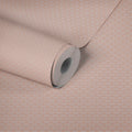 Made in Germany-Sale Modern Pink White Glitter Non Woven Vinyl Wallpaper Sound-Absorbing Rolls-1005 X 053 m