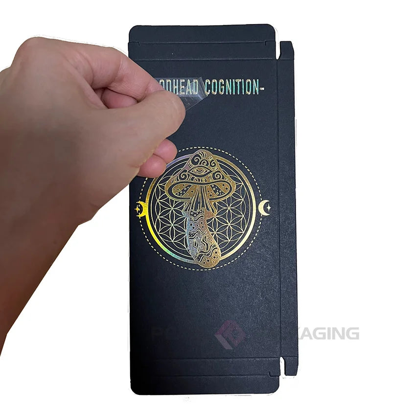 Low MOQ Custom 3D Raised Logo Holographic Transfer Stickers Waterproof Electroplate Nickel Metal Sticker Label
